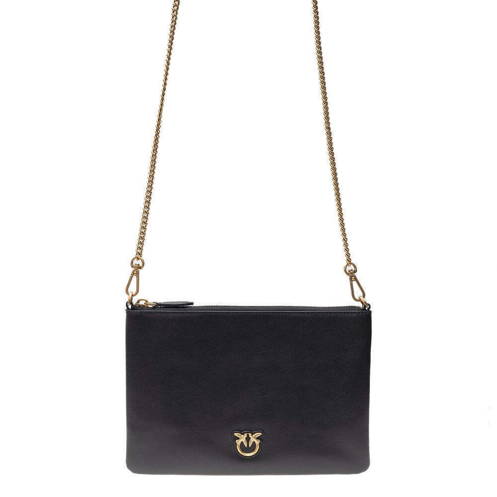 Pinko Flat Classic Leather Pouch